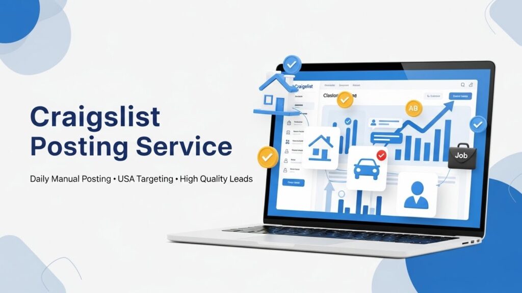 Craigslist Posting Services - Craigslist ad Posting Services - Ad Postings on Craigslist