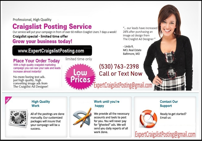 Professional Craigslist Posting Services for Local Business Growth